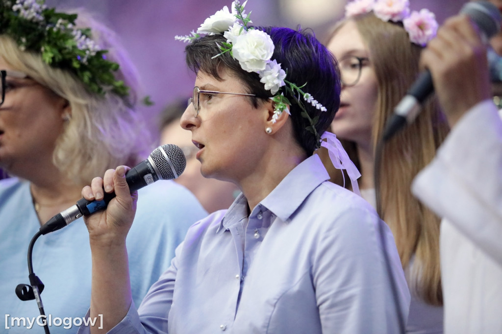Głogowski Wieczór Chwały w ruinach kościoła