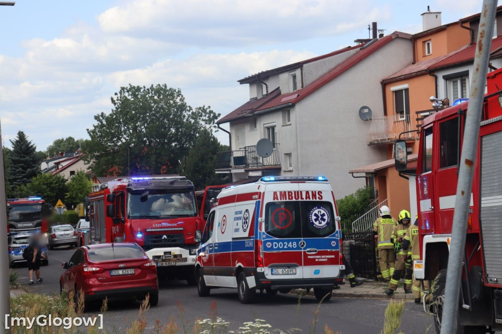 Pożar na Kazimierza Wielkiego