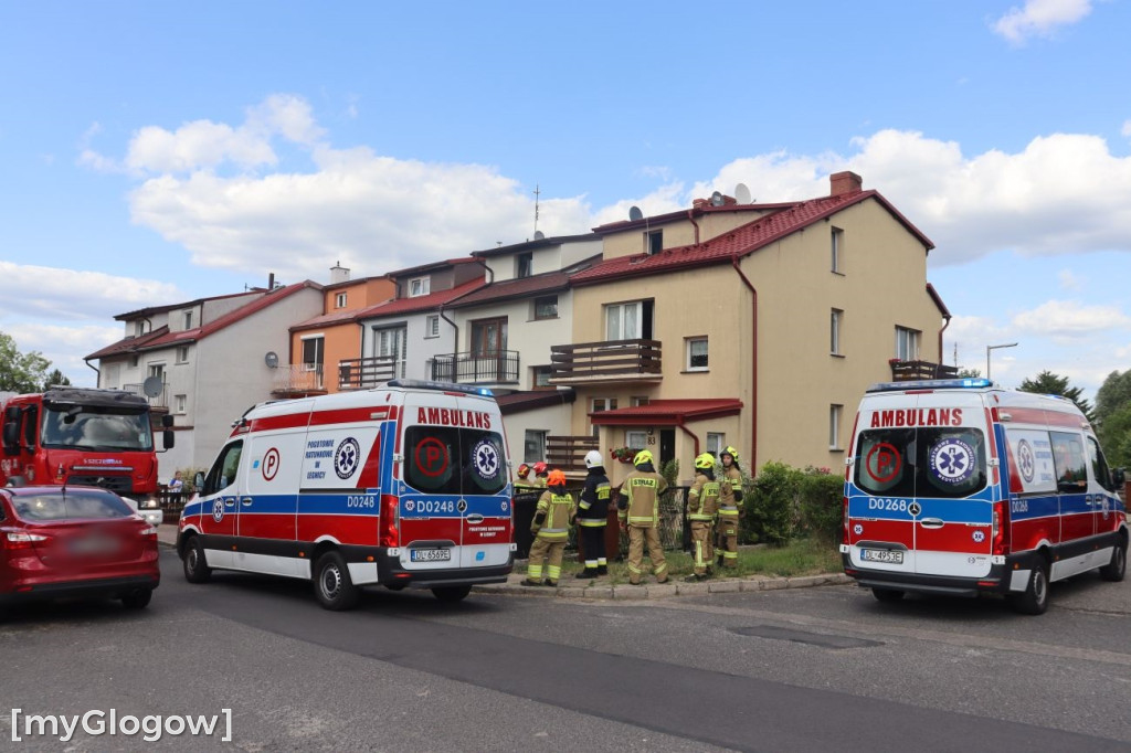 Pożar na Kazimierza Wielkiego