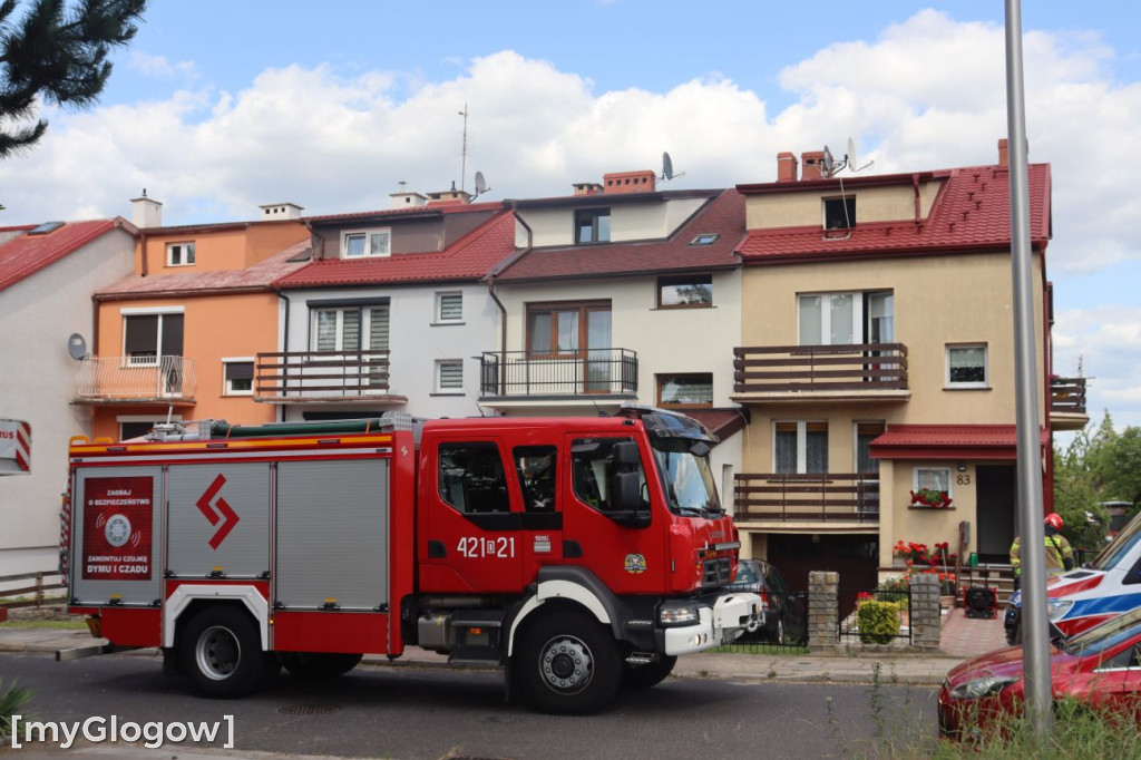 Pożar na Kazimierza Wielkiego