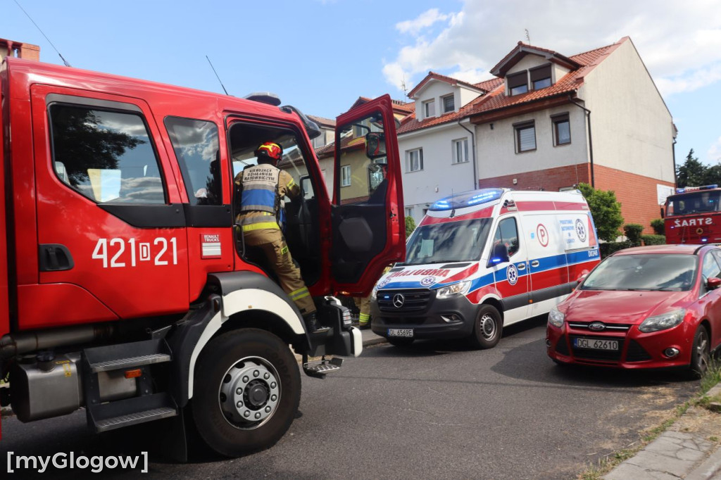 Pożar na Kazimierza Wielkiego