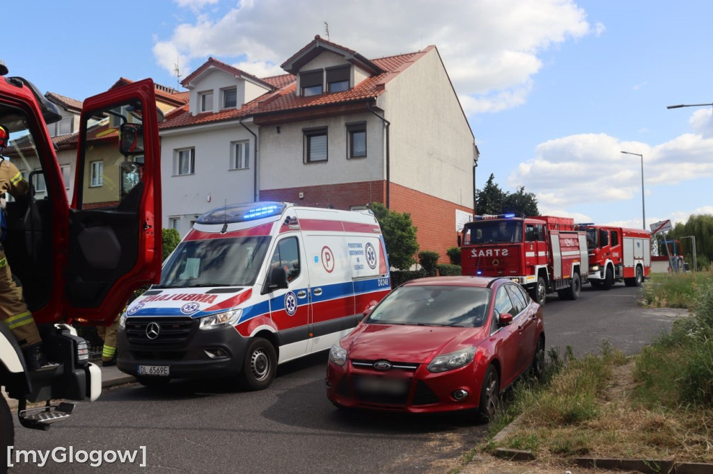 Pożar na Kazimierza Wielkiego