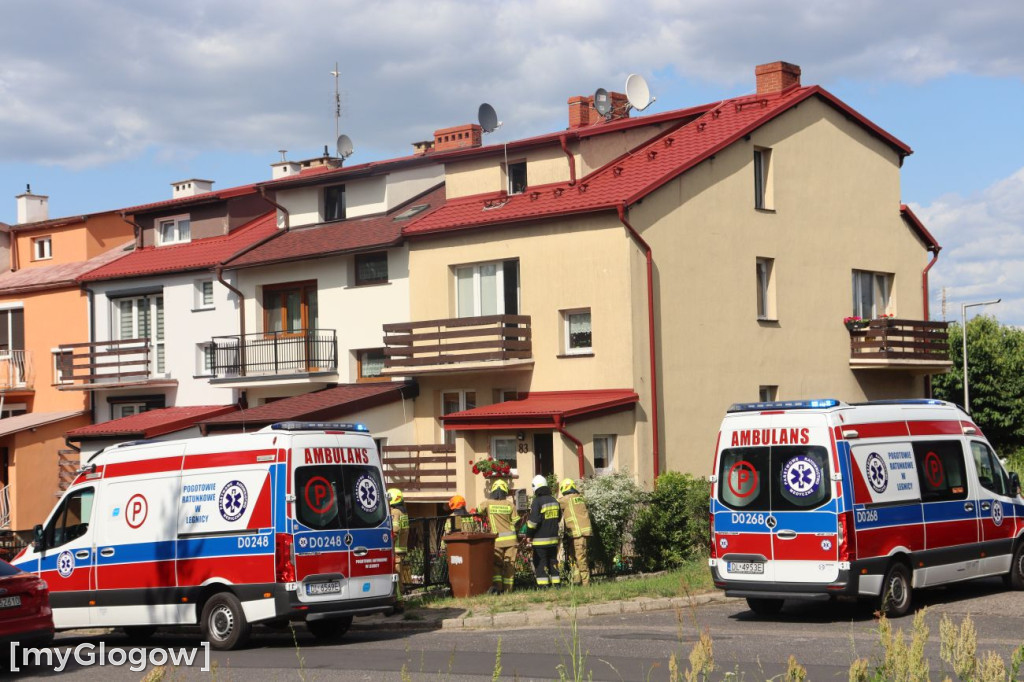 Pożar na Kazimierza Wielkiego