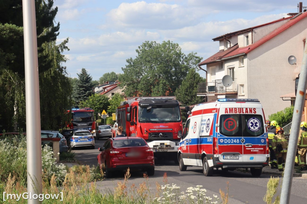 Pożar na Kazimierza Wielkiego