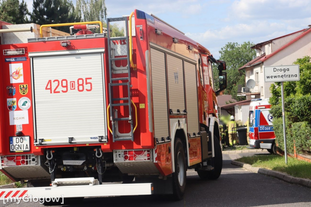 Pożar na Kazimierza Wielkiego