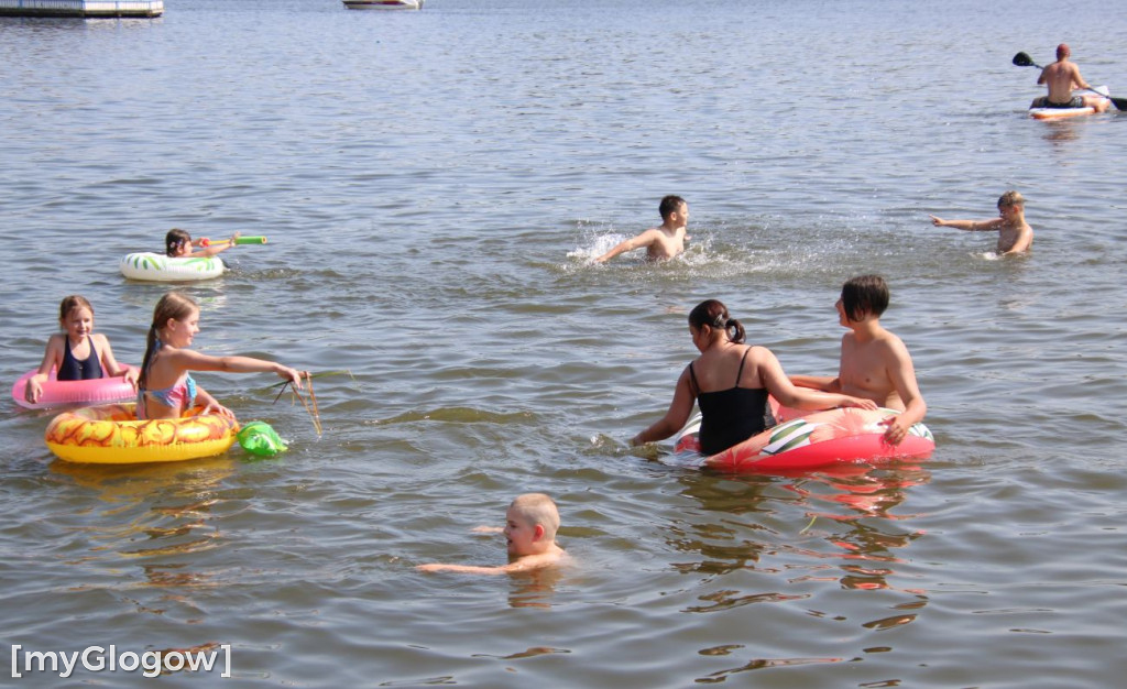 Tłumy na plaży