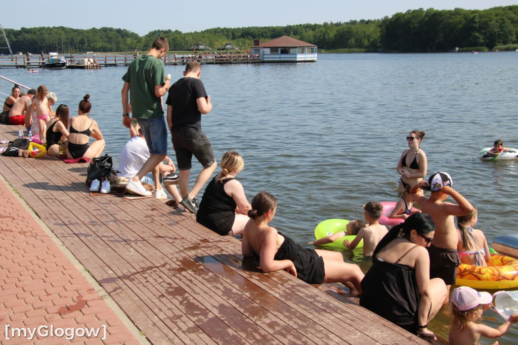 Tłumy na plaży