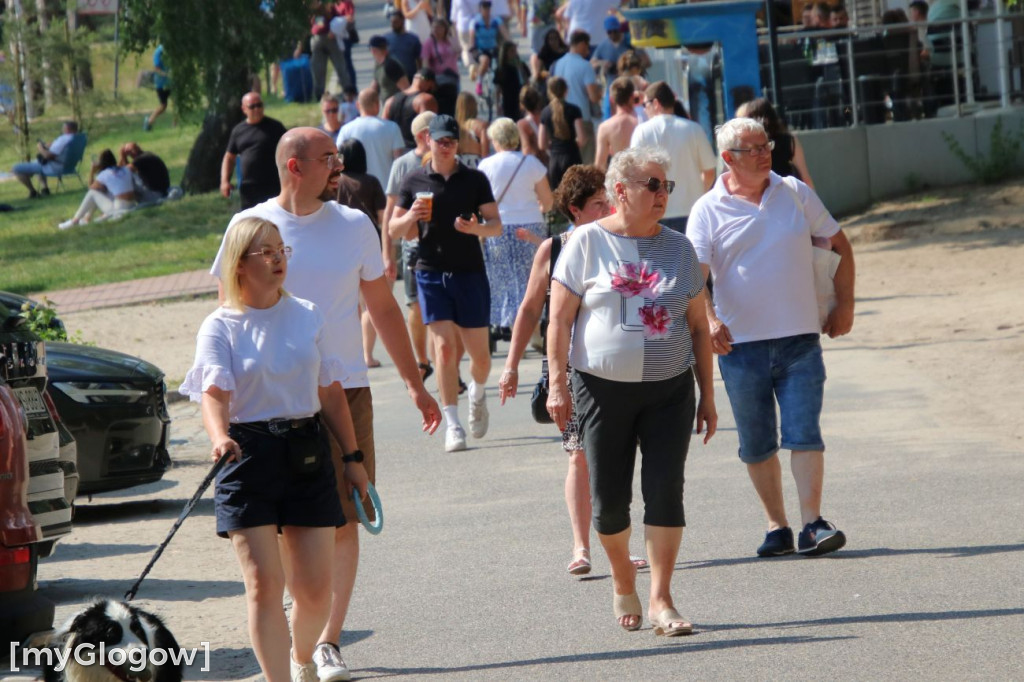 Tłumy na plaży