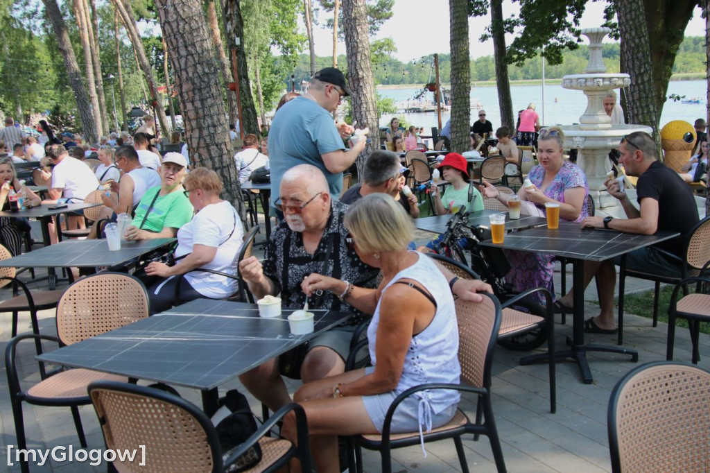 Tłumy na plaży