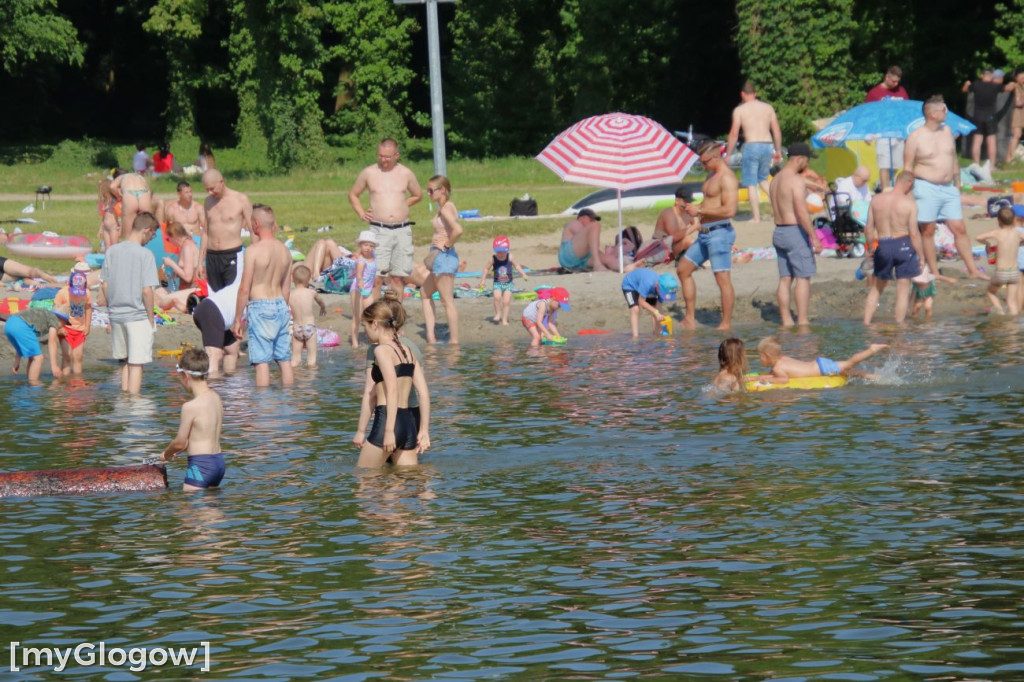 Tłumy na plaży
