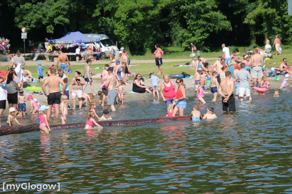 Tłumy na plaży