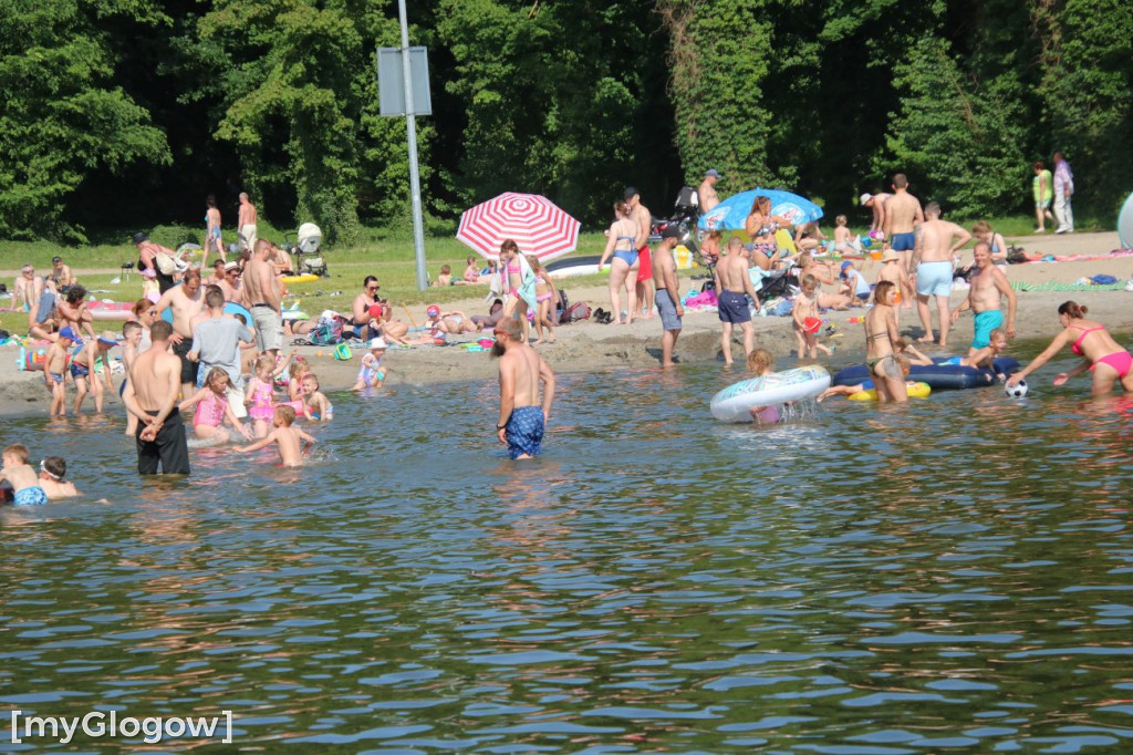Tłumy na plaży