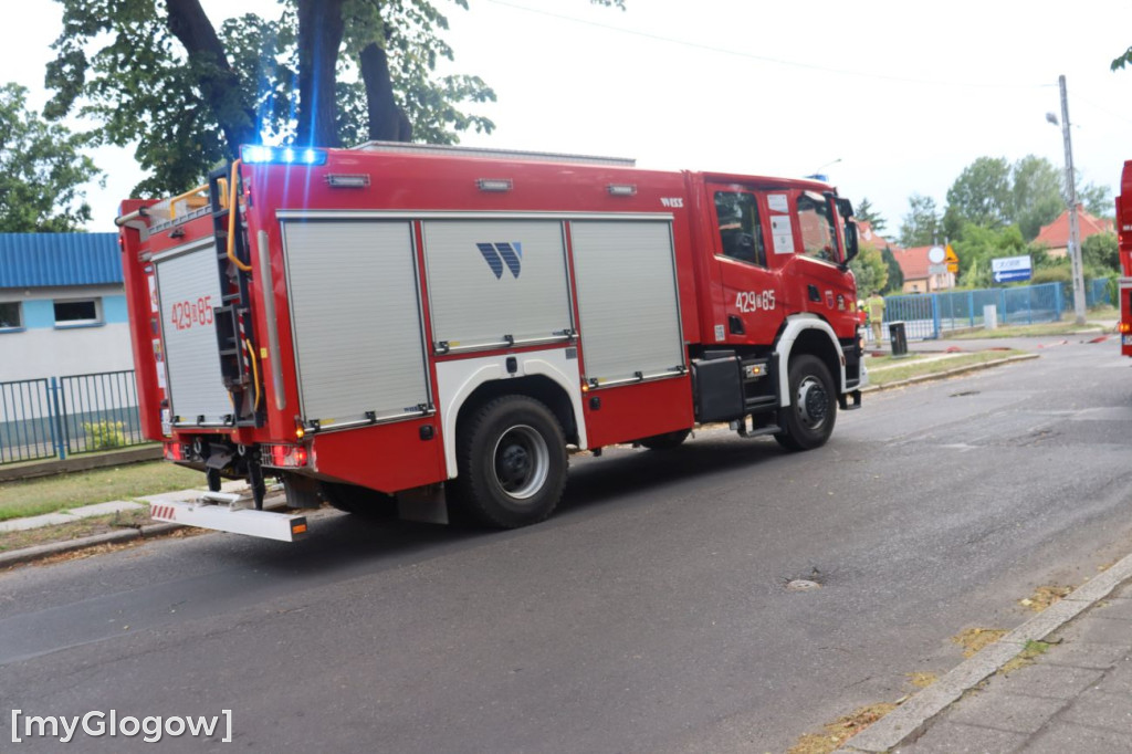 Pożar w piekarni
