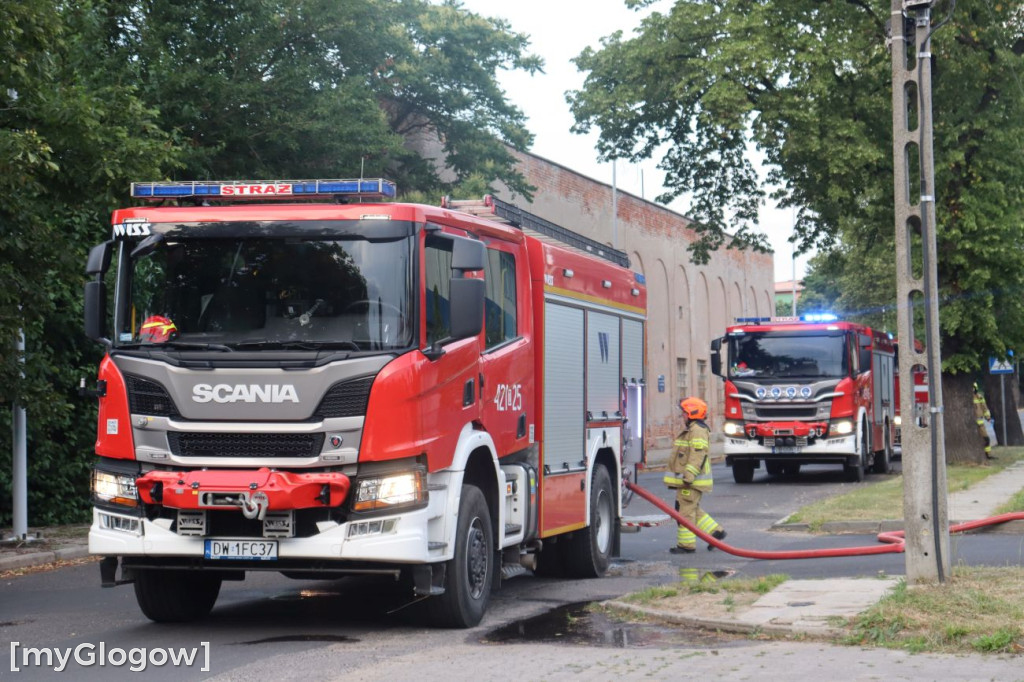 Pożar w piekarni