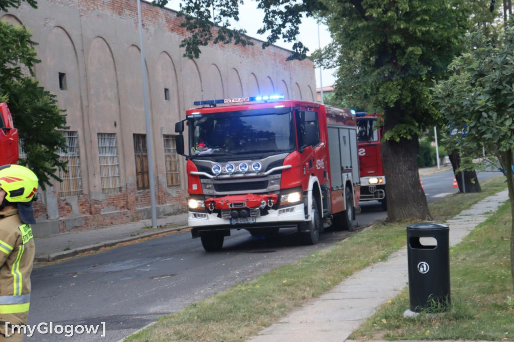 Pożar w piekarni