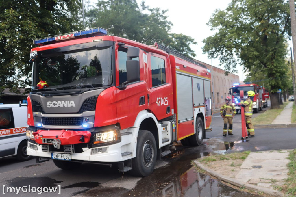 Pożar w piekarni