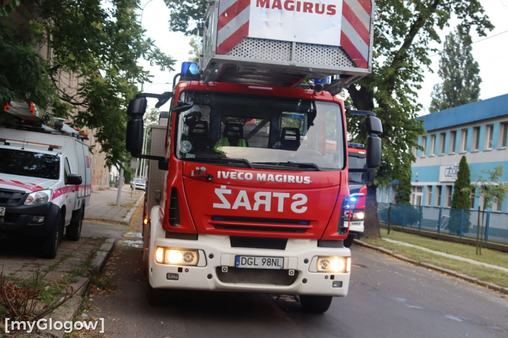Pożar w piekarni