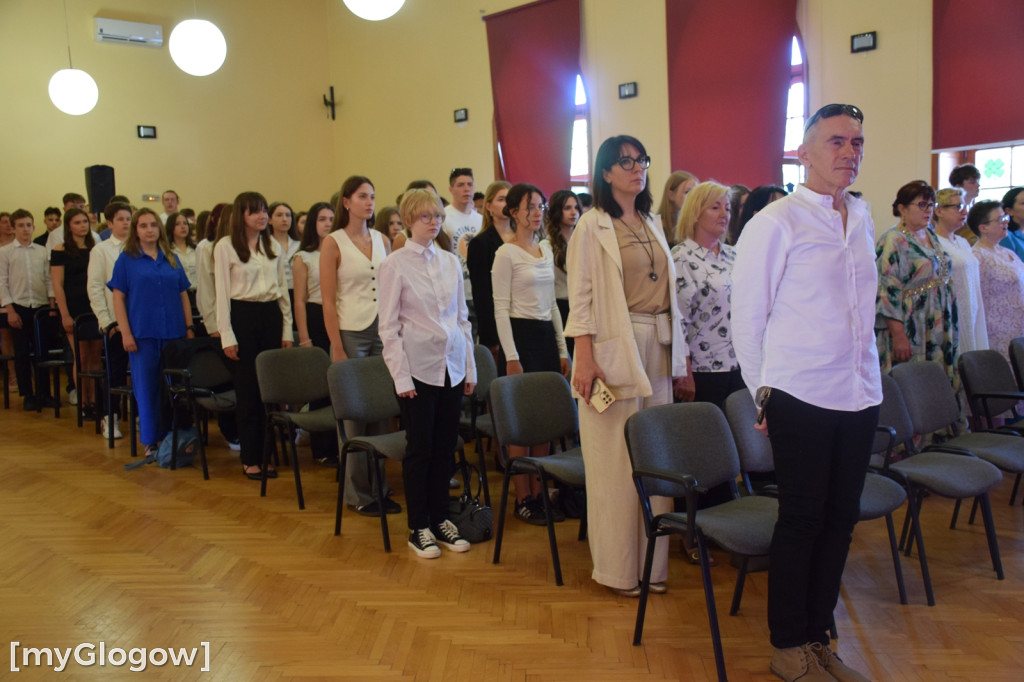zakończenie roku w I LO w Głogowie