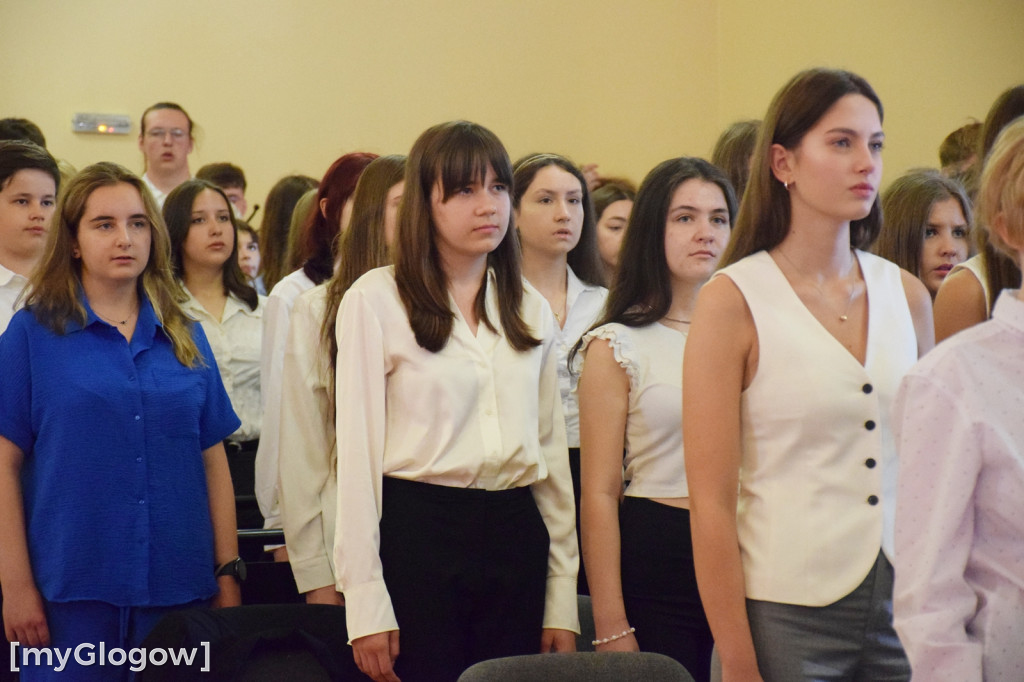 zakończenie roku w I LO w Głogowie