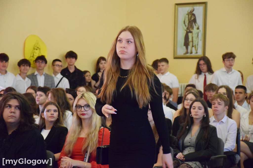 zakończenie roku w I LO w Głogowie