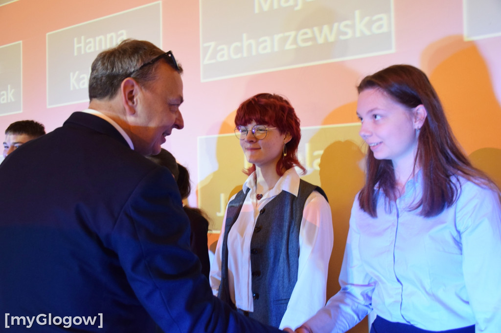 zakończenie roku w I LO w Głogowie