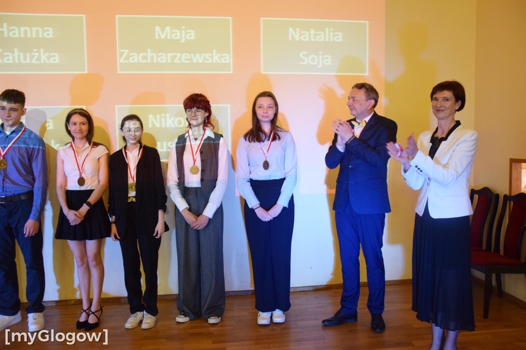 zakończenie roku w I LO w Głogowie