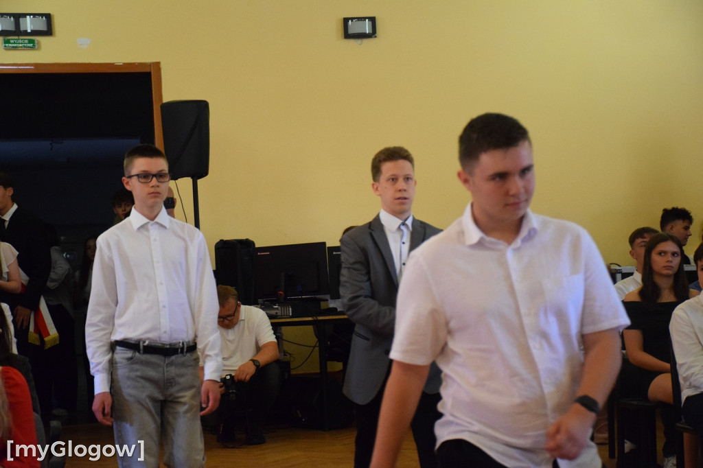 zakończenie roku w I LO w Głogowie