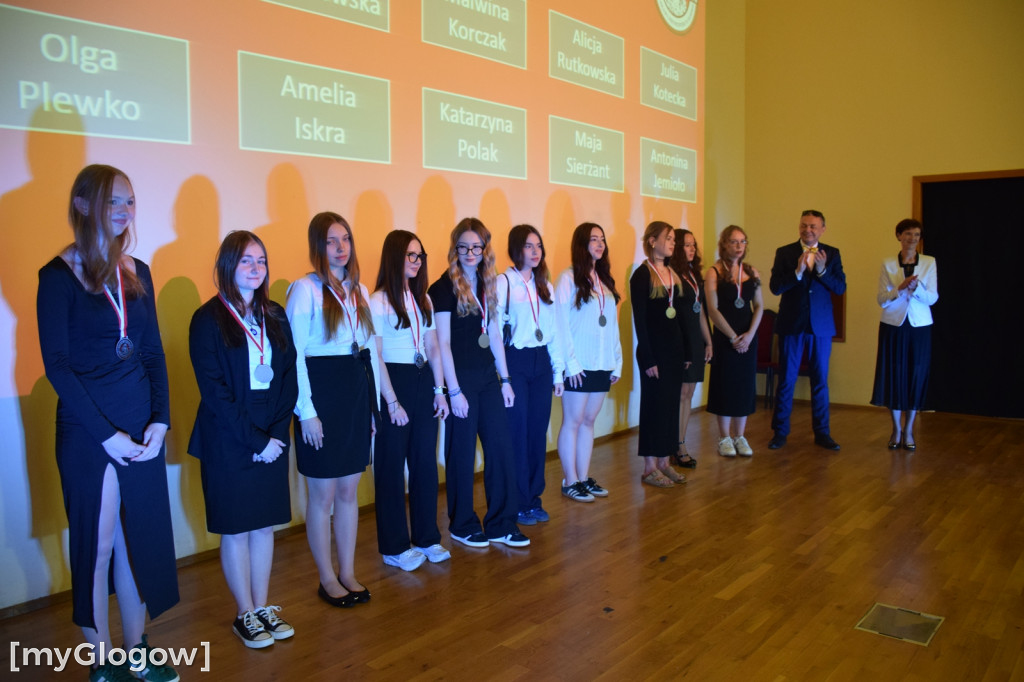 zakończenie roku w I LO w Głogowie
