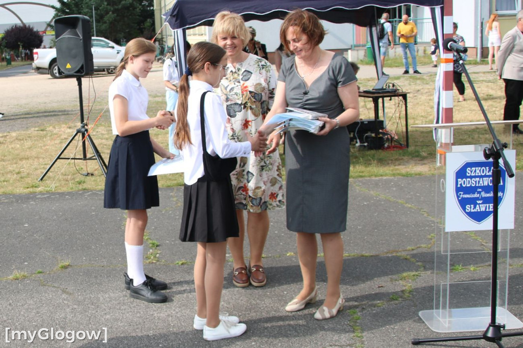 Zakończenie roku w SP Sława