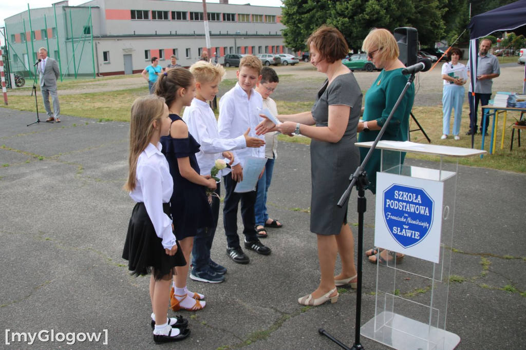 Zakończenie roku w SP Sława