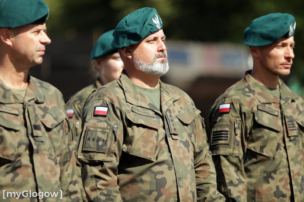 Przysięga wojskowa w Głogowie