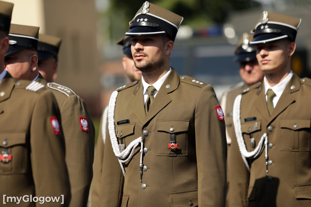Przysięga wojskowa w Głogowie