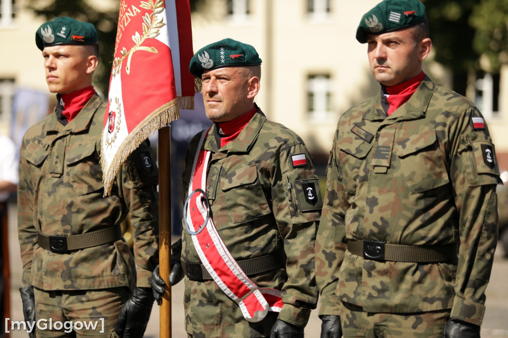 Przysięga wojskowa w Głogowie