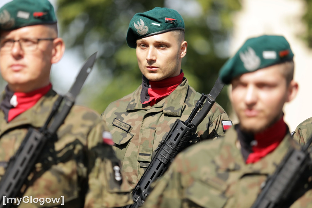 Przysięga wojskowa w Głogowie