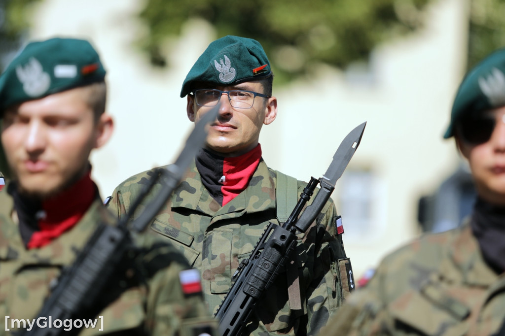 Przysięga wojskowa w Głogowie