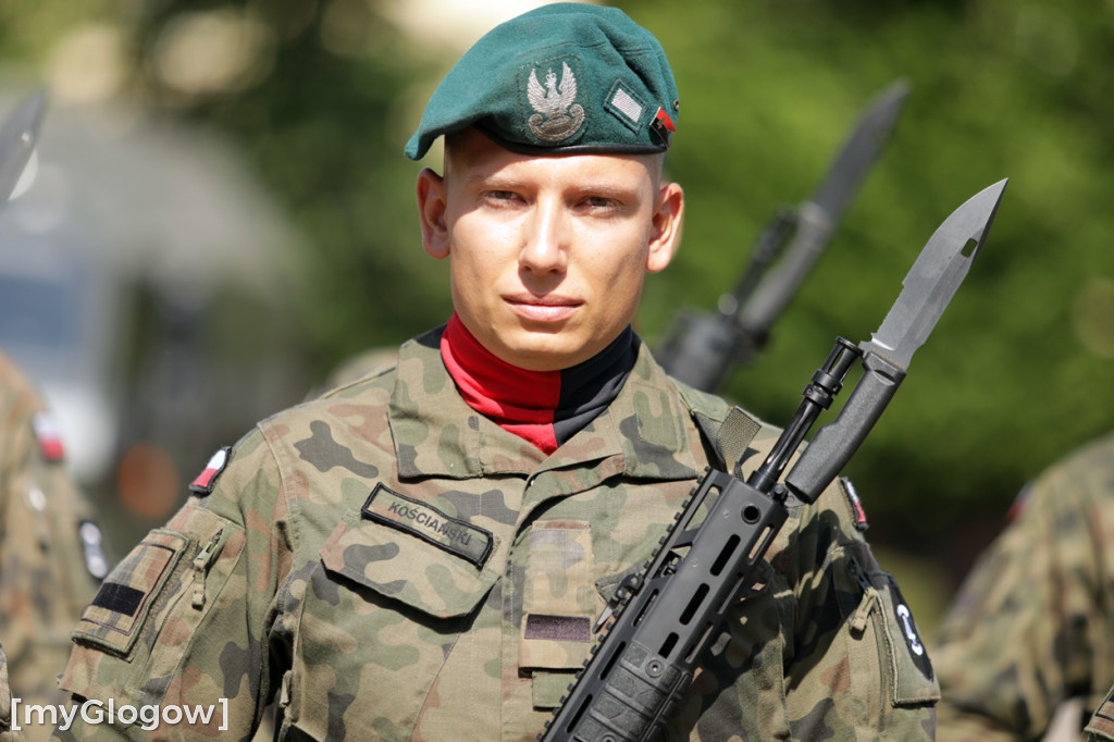 Przysięga wojskowa w Głogowie