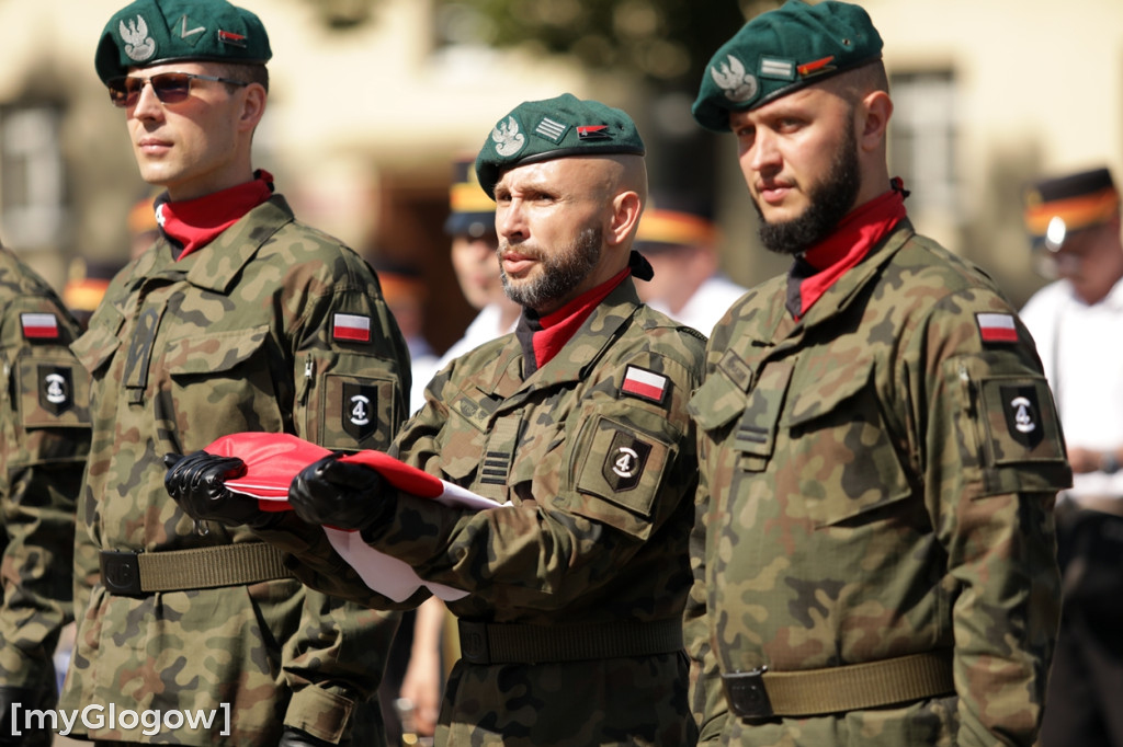 Przysięga wojskowa w Głogowie