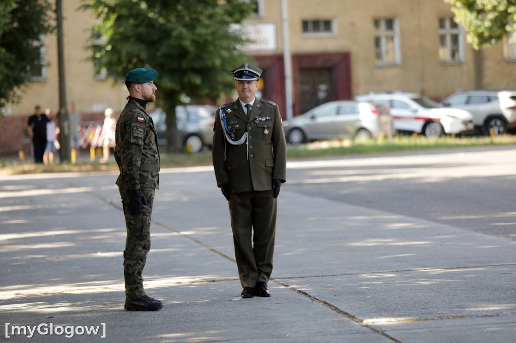 Przysięga wojskowa w Głogowie
