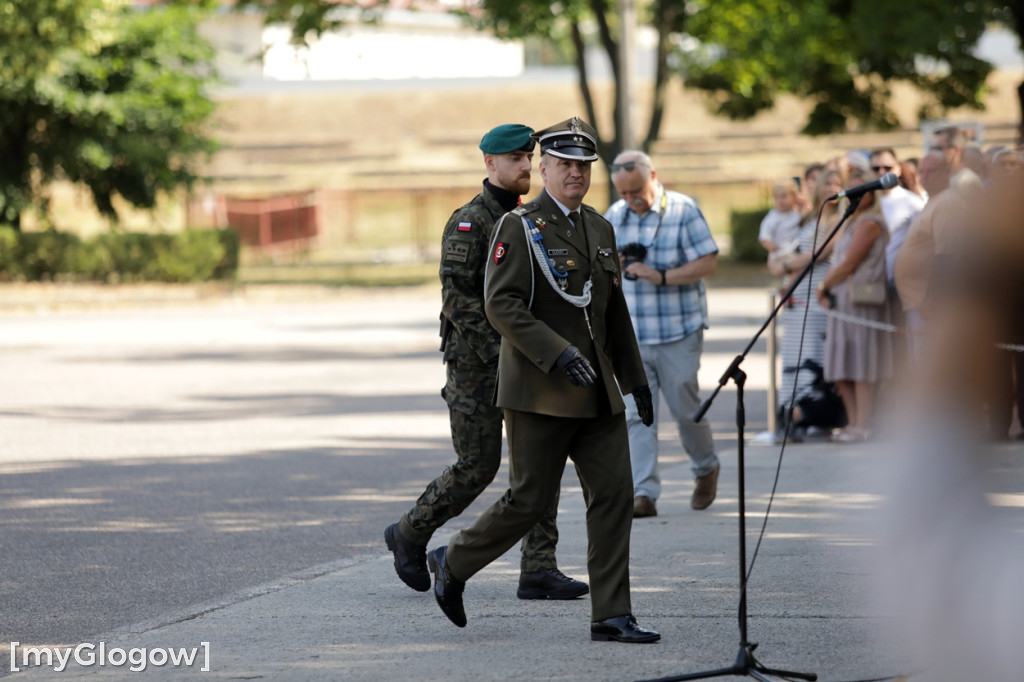Przysięga wojskowa w Głogowie