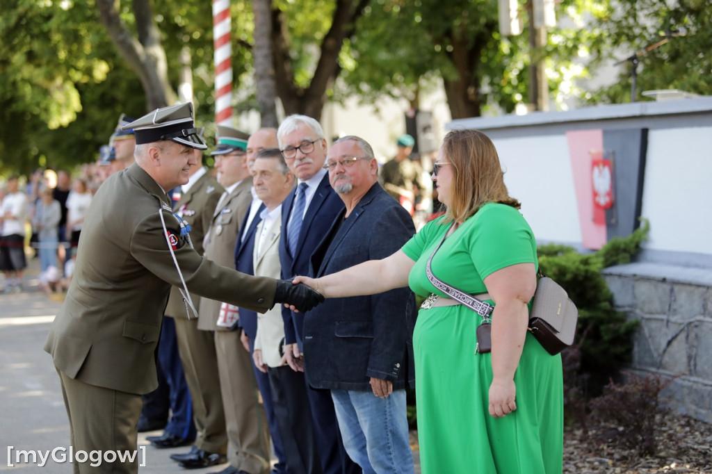 Przysięga wojskowa w Głogowie