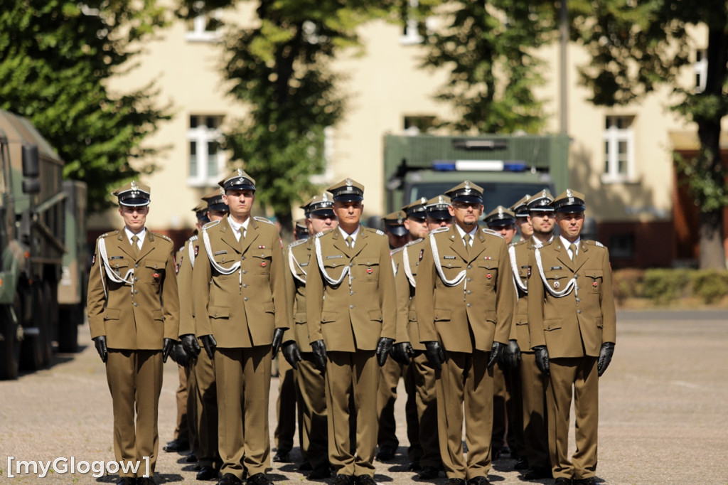 Przysięga wojskowa w Głogowie