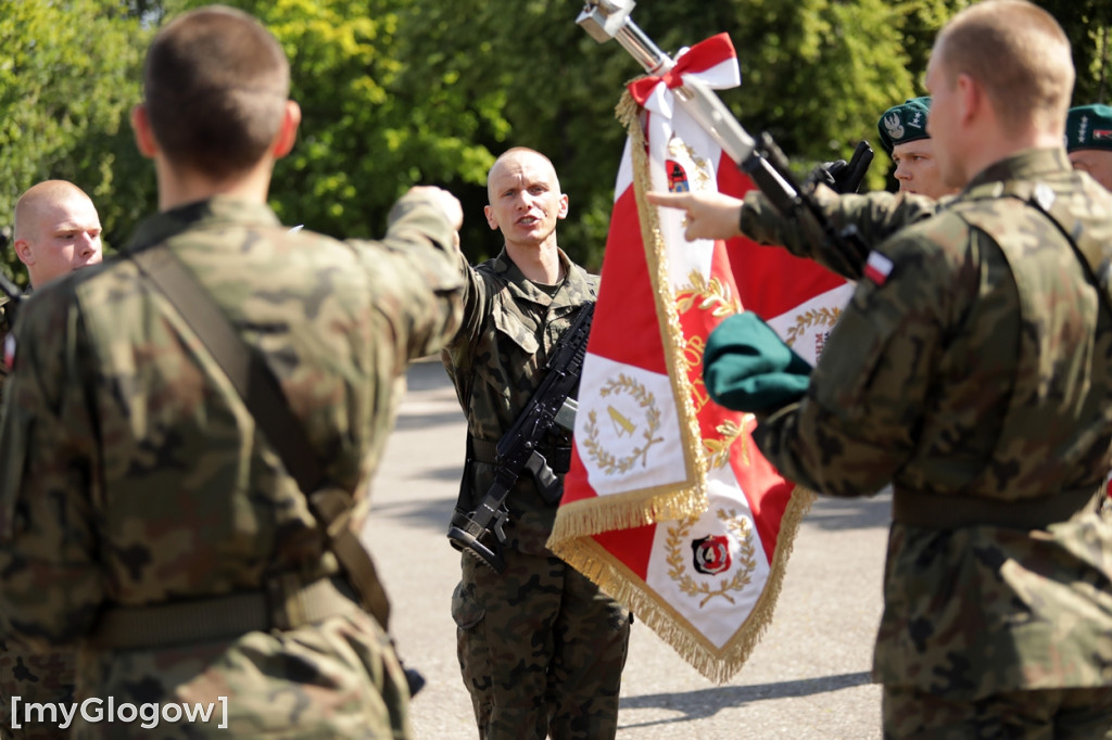 Przysięga wojskowa w Głogowie