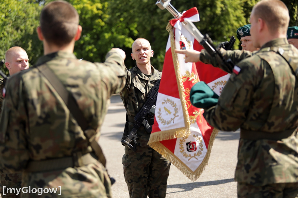 Przysięga wojskowa w Głogowie