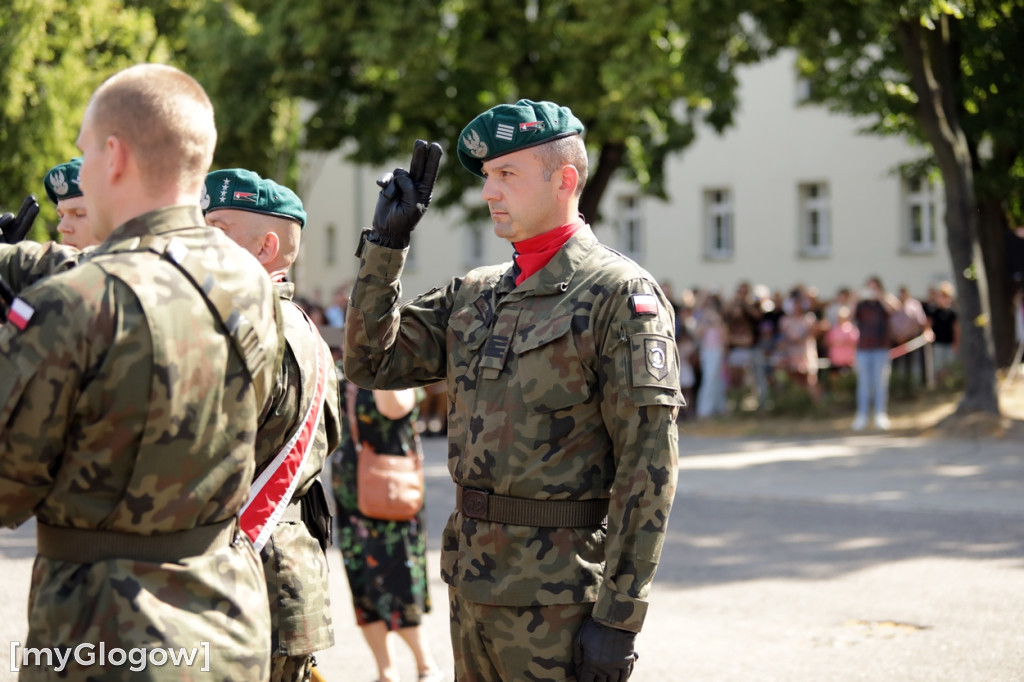 Przysięga wojskowa w Głogowie