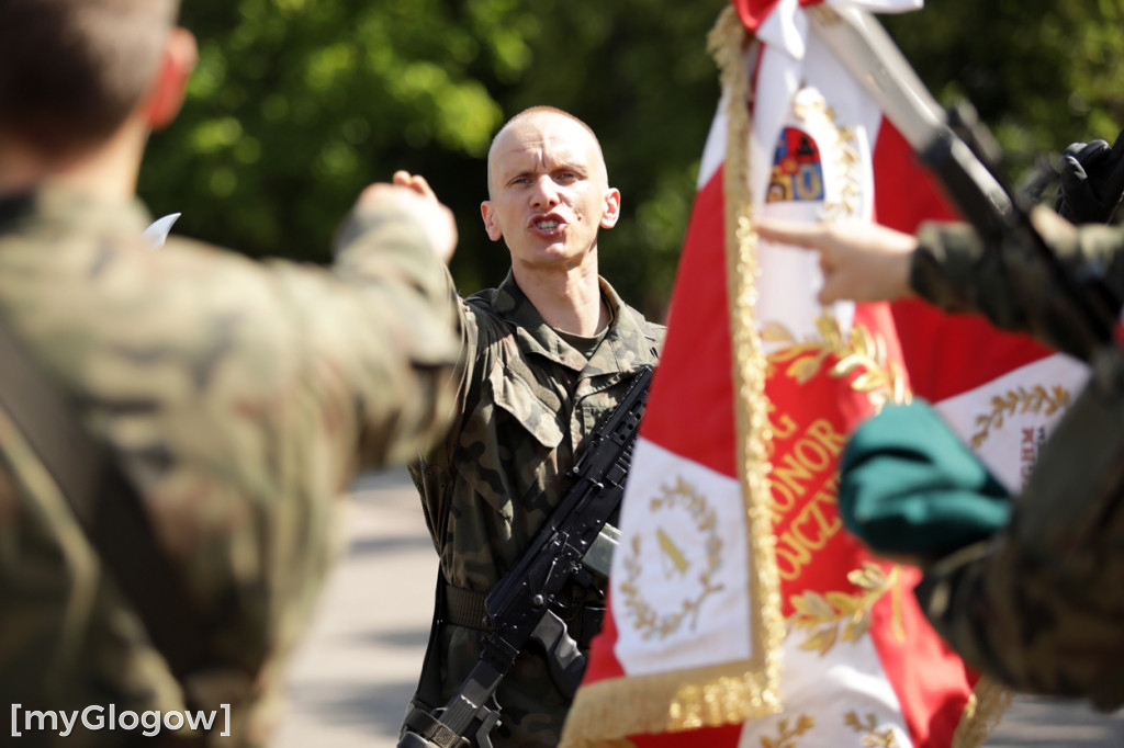 Przysięga wojskowa w Głogowie