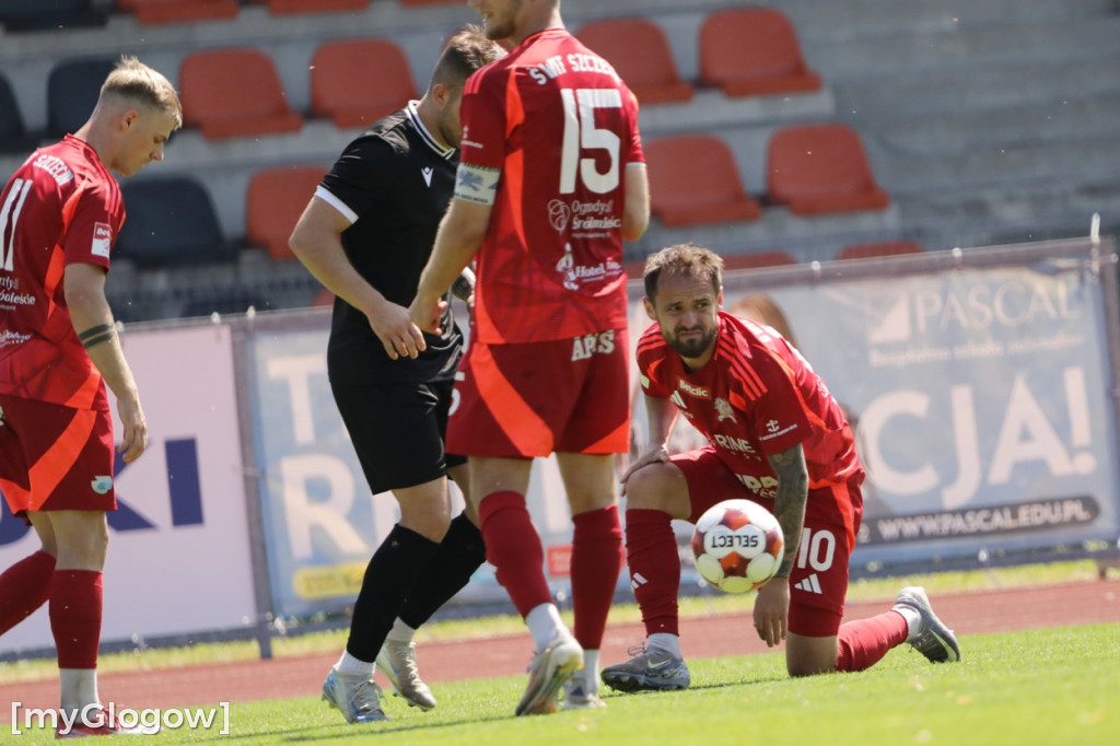 Chrobry Głogów - Świt Szczecin 2:2