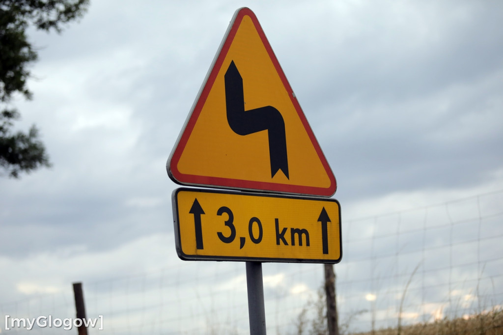 Wypadek pod Głogowem, są poszkodowani