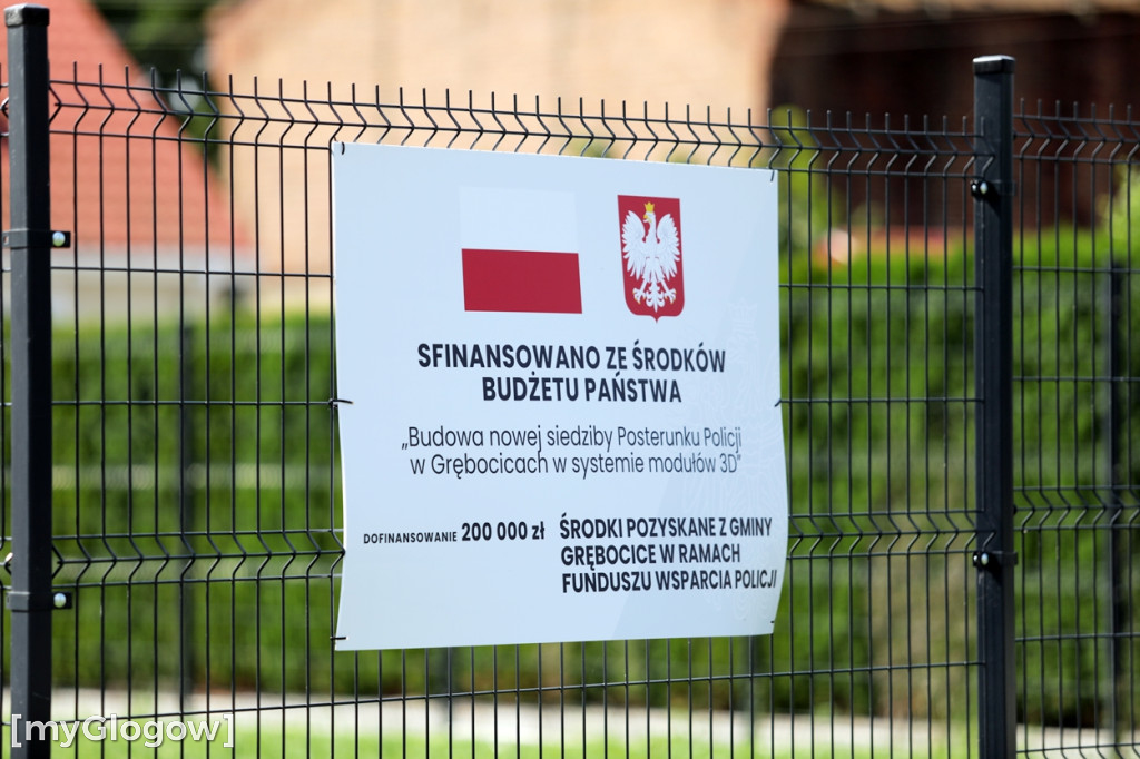 Nowy komisariat w Grębocicach już otwarty