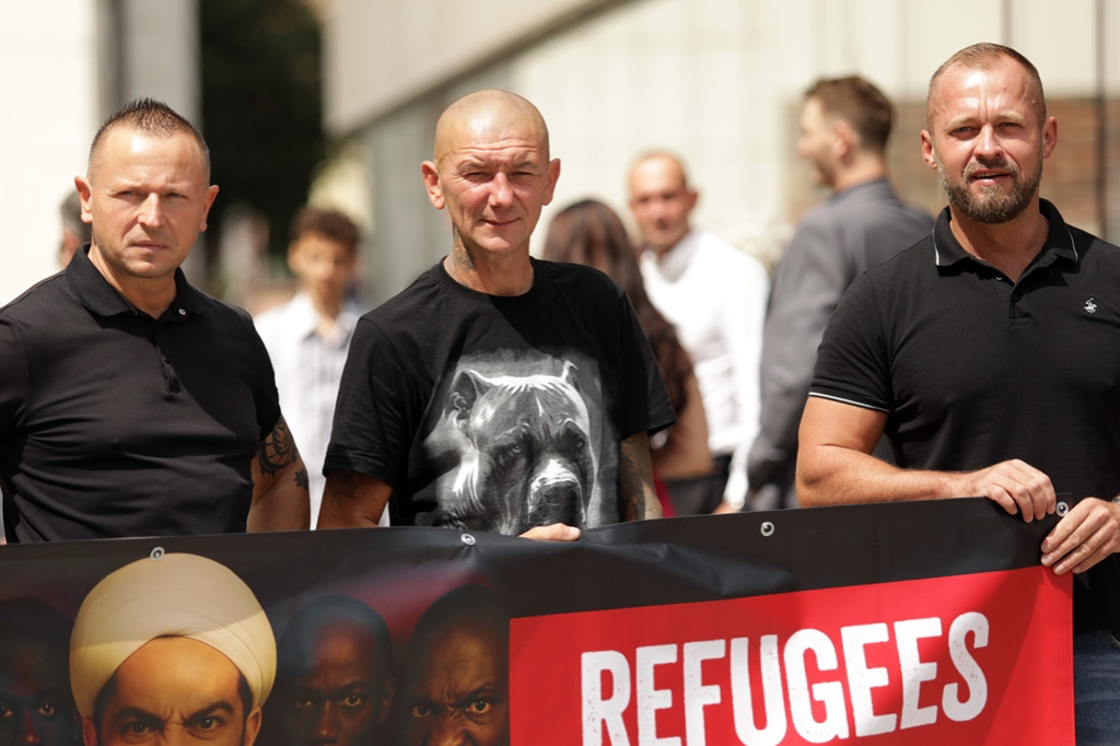 Protest w Głogowie przeciwko nielegalnym migrantom