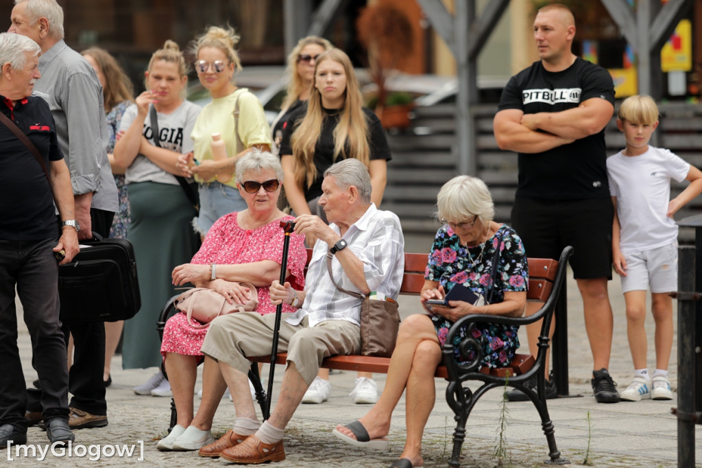 Protest w Głogowie przeciwko nielegalnym migrantom